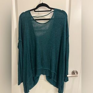 Free People open back sweater